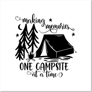 Making memories, one campsite at a time Posters and Art